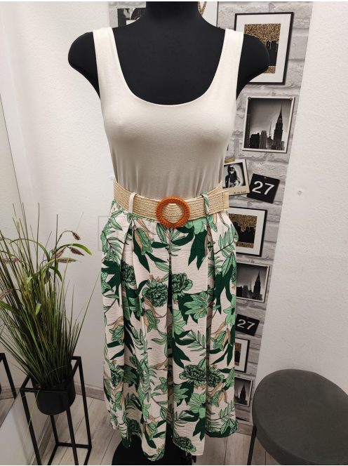 071W LILY ujjatlan felső (krém)