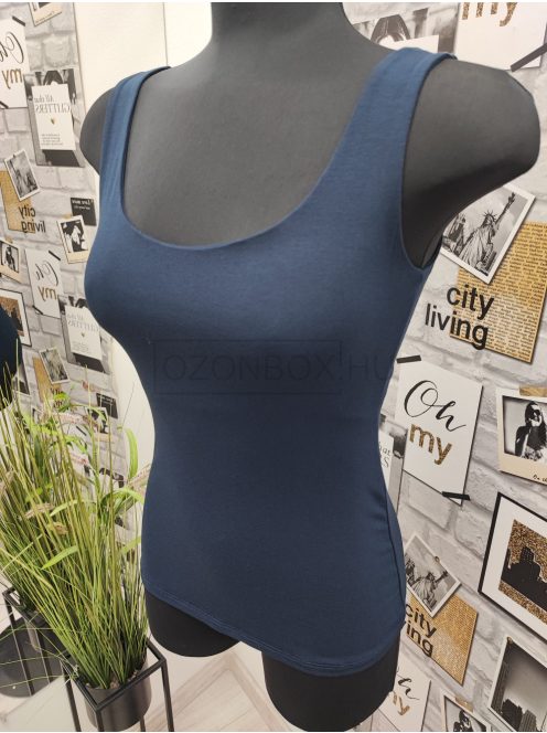 071W LILY ujjatlan felső (sötétkék)