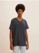1008639-10302 Tom Tailor férfi BASIC 2 Pack rövid ujjú V-nyakú póló sötétkék színben