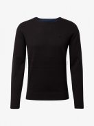 1012819-29999 Tom Tailor férfi DENIM kötött pulóver fekete