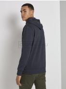 1020194-10668 Tom Tailor férfi hosszú ujjú DENIM kapucnis pulóver kék
