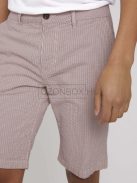 1024563-26370 Tom Tailor férfi mintás CHINO bermuda fehér-piros