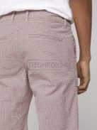 1024563-26370 Tom Tailor férfi mintás CHINO bermuda fehér-piros