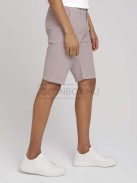 1024563-26370 Tom Tailor férfi mintás CHINO bermuda fehér-piros