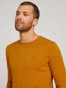 1027299-27682  Tom Tailor férfi DENIM kötött pulóver rozsdás narancs