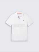 1027713-20000 Tom Tailor galléros póló (fehér)