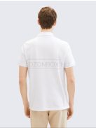 1027713-20000 Tom Tailor galléros póló (fehér)