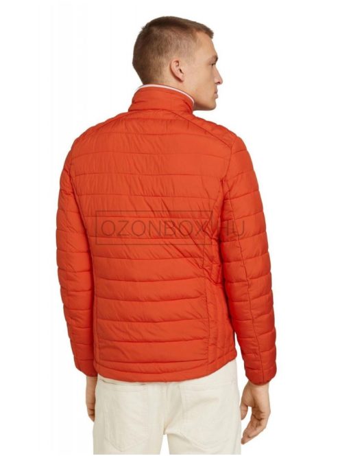 1029159-28718 Tom Tailor férfi steppelt könnyű kabát narancs színben