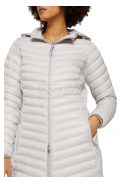 1029207-13390 Tom Tailor női könnyű kapucnis kabát világos szürke színben