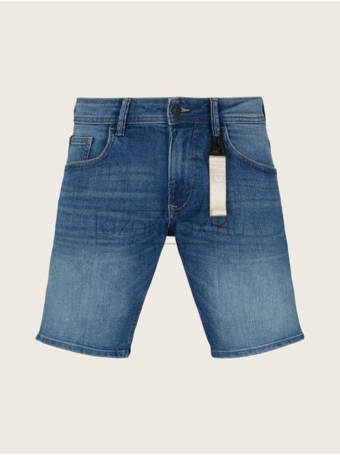 1029755-10286 Tom Tailor normál szabású BASIC farmer rövidnadrág vintage kőmosott
