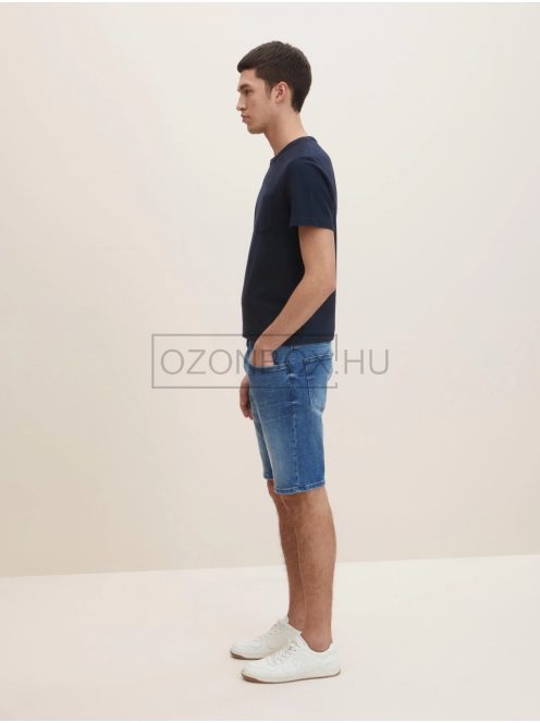 1029755-10286 Tom Tailor normál szabású BASIC farmer rövidnadrág vintage kőmosott