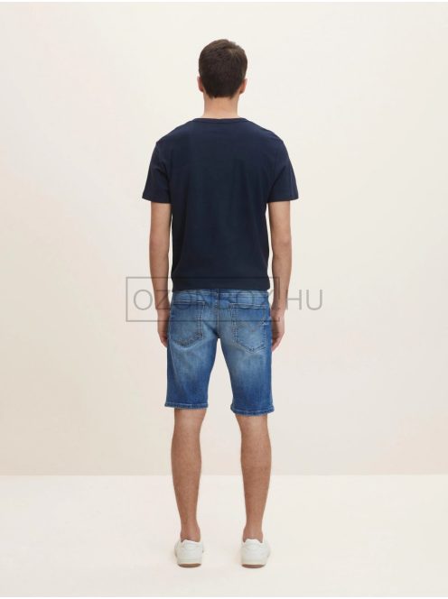 1029755-10286 Tom Tailor normál szabású BASIC farmer rövidnadrág vintage kőmosott