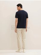 1030054-10668 Tom Tailor feliratos póló kapitány kék