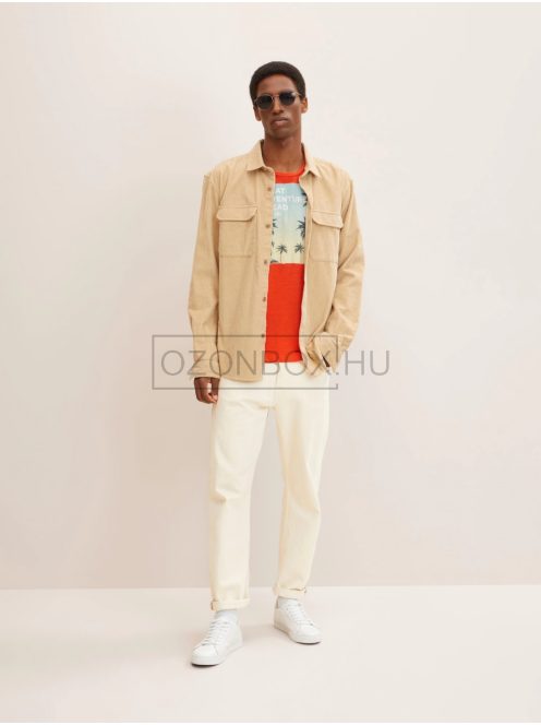 1031581-10524 Tom Tailor ujjatlan póló grenadinvörös