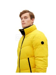   1032482-30028 Tom Tailor férfi pufferkabát állógallérral sárga színben