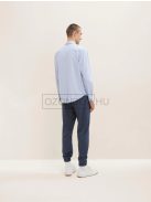 1033713-30757 Tom Tailor férfi hosszú ujjú ing világos páfránykék színben