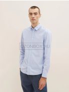 1033713-30757 Tom Tailor férfi hosszú ujjú ing világos páfránykék színben