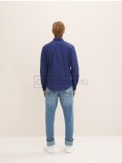 1034883-31265 Tom Tailor férfi hosszú ujjú ing sötétkék többszínű