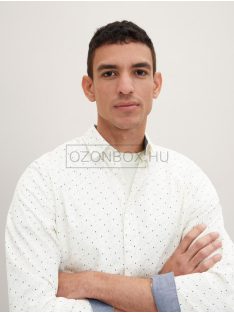   1034883-31266 Tom Tailor férfi hosszú ujjú ing törtfehér