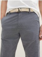 1035041-29422 Tom Tailor CHINO rövidnadrág sötétkék fehér dobby mintás