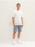 1035041-31072 Tom Tailor CHINO rövidnadrág sötétkék fehér cikkcakk mintás