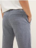 1035041-31072 Tom Tailor CHINO rövidnadrág sötétkék fehér cikkcakk mintás