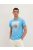 1035525-18395 Tom Tailor póló fotónyomattal esős ég kék színben