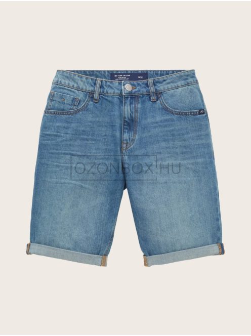 1035653-10118 Tom Tailor JOSH farmer bermudanadrág világos kő kék színben