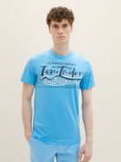 1036322-18395 Tom Tailor póló esős kék ég színben