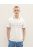 1036386-12906 Tom Tailor galléros póló gyapjú fehér színben