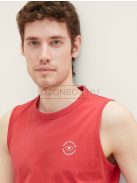 1037261-31045 Tom Tailor ujjatlan póló puha bogyós piros színben