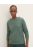 1039342-19643 Tom Tailor női DENIM rakott pulóver poros zöld színben