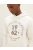 1039566-18592 Tom Tailor kapucnis pamut felső logó nyomattal vintage bézs színben
