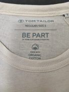 1039619-18592 Tom Tailor hosszú ujjú póló krém színben