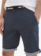 1040224-35165 Tom Tailor CHINO rövidnadrág fehér kék apró mintás színben