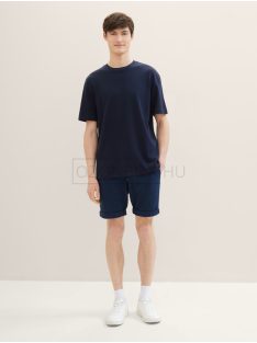   1040248-34732 Tom Tailor öves CHINO Fit rövidnadrág tengerészkék színben