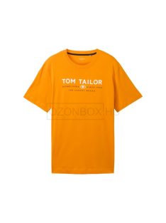  1043276-12392 Tom Tailor férfi rövid ujjú póló (narancs)