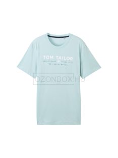   1043276-30463 Tom Tailor férfi rövid ujjú póló (világoskék)