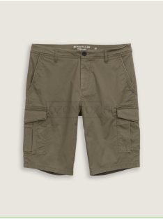   1044709-37215 Tom Tailor rövidnadrág oldalzsebbel (olíva háromszög nyomat)