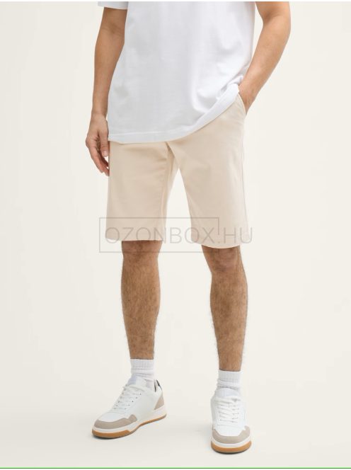 1044710-10336 Tom Tailor CHINO rövidnadrág (világos kesudió bézs)
