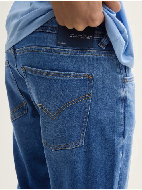 1045757-10119 Tom Tailor férfi PIERS farmernadrág (használt középkék)