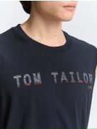 1046790-10668 Tom Tailor ujjatlan póló (pilótakék)