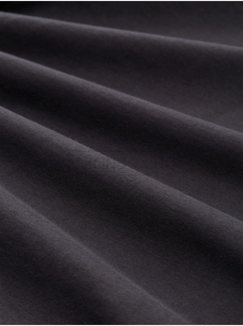 1047769-10899 Tom Tailor hosszú ujjú póló szöveges nyomattal (aszfalt szürke)