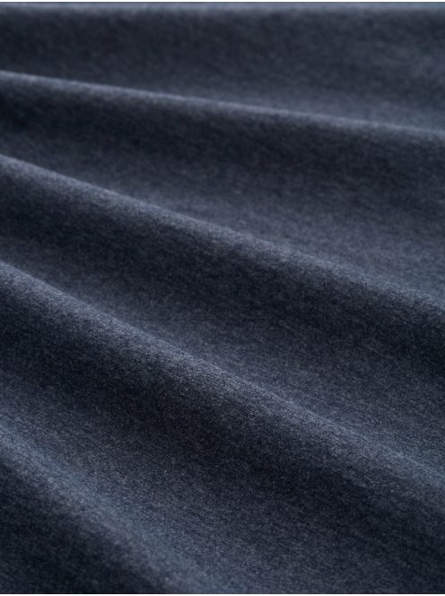 1047776-19024 Tom Tailor Henley póló mellzsebbel (pilótakék fehér melange)