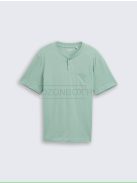 1047776-34160Tom Tailor Henley póló mellzsebbel (porzöld melanzs)