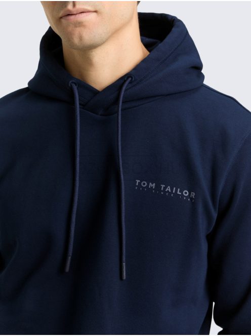 1048635-10668 Tom Tailor kapucnis pulóver (pilótakék)