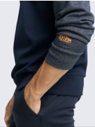 1048636-30328 Tom Tailor férfi Snood kámzsás pulóver (sötétkék)