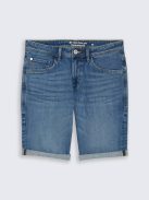 1050031-10152 Tom Tailor JOSH REGULAR SLIM farmer rövidnadrág (középkő színű, élénkkék)