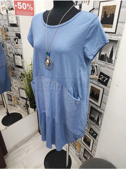 10997 Elara – lazán csinos midi ruha (farmerkék)