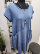 10997 Elara – lazán csinos midi ruha (farmerkék)